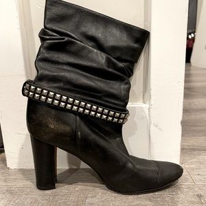 Manolo Blahnik Black’s crunchy boot